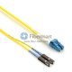 LC-MU Duplex 9/125 Singlemode-Glasfaser-Patchkabel
