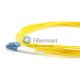 SC/UPC-LC/UPC Plenum(OFNP) Duplex 9/125 Single-mode Fiber Patch Cable