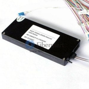 16 canales, tipo B, módulo pigtail, bidireccional simple, AWG atérmico, multiplexor y demultiplexor DWDM