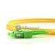SC/APC to LSH/UPC Singlemode 9/125 Duplex Fiber Patch Cable