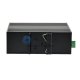 Convertisseur de média géré industriel 4x10/100/1000Base-X SFP vers 16x10/100Base-T RJ-45