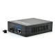 A Pair of 10/100/1000M Single Fiber 1310/1550nm 40km POE Media Converter