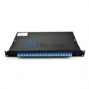 16チャネル1RUラックマウントデュプレックスDWDM OADM東西