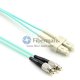 SC-FC Plenum(OFNP) Duplex OM4 Multimode Fiber Patch Cable