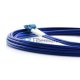 LC/UPC to E2000/UPC Duplex Singlemode 9/125 Armored Patch Cable