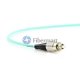 Plenum(OFNP) Simplex OM3 Multimode Fiber Patch Cable
