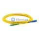 LC/APC to SC/UPC Singlemode 9/125 Simplex Fiber Patch Cable