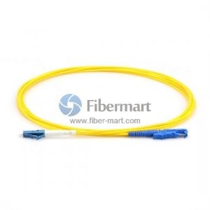 LC-E2000 Simplex 9/125 Single mode Fiber Patch Cable