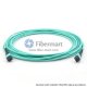 12 Fibras OM3 12 vertentes Cabo Tronco MPO 3.0mm LSZH/Riser