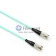 FC-FC Plenum(OFNP) Simplex OM3 Multi-mode Fiber Patch Cable