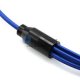 6-fiber 3.0mm 9/125 Single-mode LC/SC/ST/FC Armored Bunch Pigtail