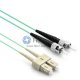 SC-ST Plenum(OFNP) Duplex OM3 Multi-mode Fiber Patch Cable