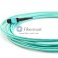 12 Fibers OM4 12 Strands MPO Trunk Cable 3.0mm LSZH/Riser