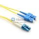 SC/UPC-LC/UPC Plenum(OFNP) Duplex 9/125 Single-mode Fiber Patch Cable