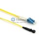 Cabo de conexão de fibra monomodo duplex LC-MTRJ 9/125