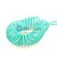 LC-LC Simplex OM4 Multimode Bend Safe Curl Fiber Patch cord
