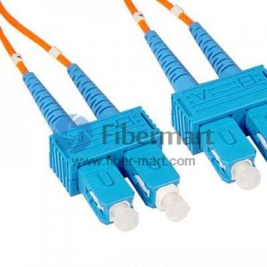 SC/UPC-SC/UPC Duplex Multimode 100/140um 3.0mm Fiber Patch Cable