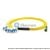 8 Fibers Single-Mode 12 Strands MPO to LC Harness Cable 3.0mm LSZH/Riser
