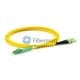 LC/APC auf ST/APC Singlemode 9/125 Duplex-Glasfaser-Patchkabel