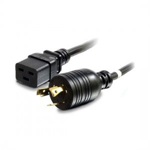 0.9m(3ft) 12AWG 250V/20A Power Cord (NEMA L620P to IEC60320 C19), Black