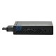 Une paire de 10/100/1000M fibre unique 1310/1550nm 20km alimentation externe Mini convertisseur de média Gigabit