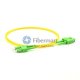 SC/APC to SC/APC OS2 Singlemode 9/125 Duplex Fiber Patch Cable