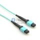 12 Fibers OM3 Multimode 12 Strands MPO to LC Harness Cable 3.0mm LSZH/Riser