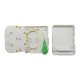 1 LWL SC oder 2 LWL LC Wandsteckdose LWL Termination Box mit Pigtails und Adaptern Typ B