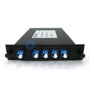 4 canales, módulo LGX, simplex unidireccional, multiplexor DWDM