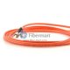 ST-ST Plenum(OFNP) Duplex Multi-mode Fiber Patch Cable