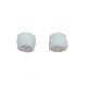 Capuchon anti-poussière en caoutchouc pour connecteur FC et adaptateurs FC, couleur blanche, 100 pièces/paquet
