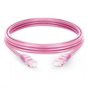 Cat5e Snagless Ungeschirmtes (UTP) Ethernet-Netzwerk-Patchkabel, Rosa LSZH, 10 m (32,81 Fuß)