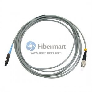 FC/UPC to MU/UPC Simplex Multimode OM1 Armored Patch Cable