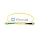Cabo de conexão de fibra simplex ST/UPC para ST/APC monomodo 9/125