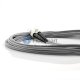 ST/UPC to MTRJ/UPC Duplex Multimode OM1 Armored Patch Cable