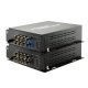 Multiplexador de vídeo óptico de 8 canais para fibra SM 20 km