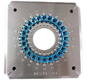 SC/PC24コネクタ用研磨治具・ホルダー（SC/PC-24コネクタ治具）