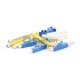 LC UPC Singlemode 9/125 Duplex 3,0 mm Boot-Size-Glasfaser-Steckverbinder