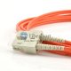 Cable de conexión de fibra multimodo SC-SC Duplex OM1 62.5 / 125