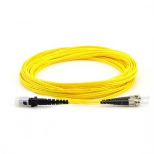 ST UPC to MTRJ Duplex PVC/LSZH/OFNP 9/125 Single Mode Fiber Patch Cable