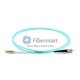 ST-LC Plenum(OFNP) Simplex OM3 Multi-mode Fiber Patch Cable