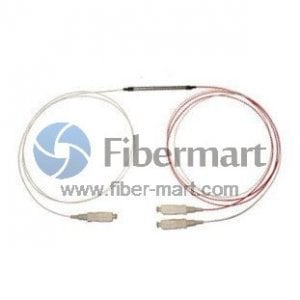 1x8 FBT Multimode- Doppelfenster 900um Fasersplitter