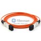 Câble optique actif QSFP+ vers QSFP+ compatible Arista AOC-QQ-40G-25M de 25 m