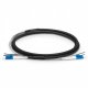 LC au câble de correction extérieur de fibre du duplex OM2 multimode 7.0mm LSZH FTTA de LC