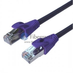 0,5 m Cat5e Abgeschirmt verdreht Paar geformt Übergang Patch-Kabel 0,5 m Cat5e Abgeschirmt verdreht Paar geformt Übergang Patch-Kabel