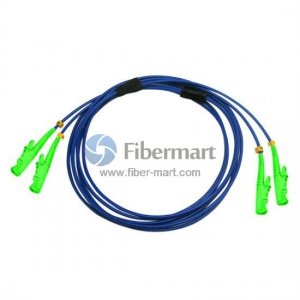 E2000/APC to E2000/APC Duplex Singlemode 9/125 Gepanzertes LWL-Patchkabel E2000/APC to E2000/APC Duplex Singlemode 9/125 Gepanzertes LWL-Patchkabel