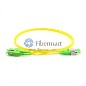 FC/APC auf SC/APC Singlemode 9/125 Duplex-Glasfaser-Patchkabel FC/APC auf SC/APC Singlemode 9/125 Duplex-Glasfaser-Patchkabel