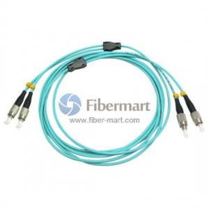 FC/UPC to FC/UPC Duplex OM3 Multimode Armored Patch Cable FC/UPC to FC/UPC Duplex OM3 Multimode Armored Patch Cable