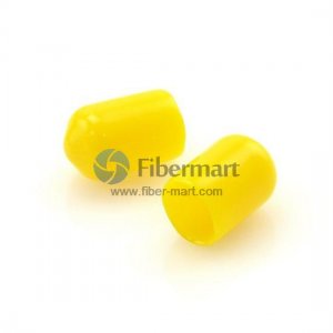 Gummi-Staubkappenabdeckungen für ST-Steckverbindergehäuse und ST-Adapter, gelbe Farbe, 100 Stück/Packung Gummi-Staubkappenabdeckungen für ST-Steckverbindergehäuse und ST-Adapter, gelbe Farbe, 100 Stück/Packung
