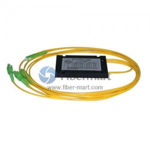 1x3 FBT Multimode Dual Window Fiber Splitter mit ABS Box 1x3 FBT Multimode Dual Window Fiber Splitter mit ABS Box